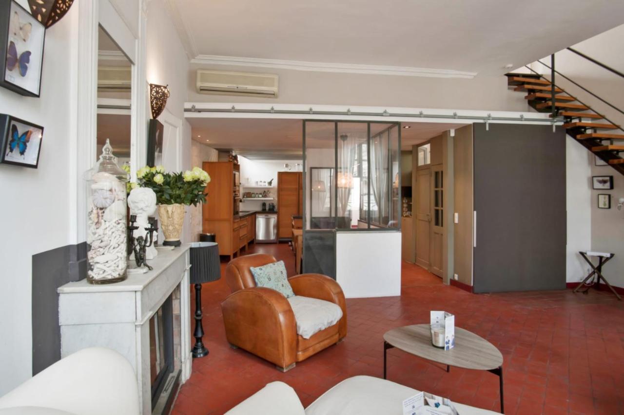 Charming And Large Duplex Flat With Beautiful Terrace In Avignon Appartamento Esterno foto
